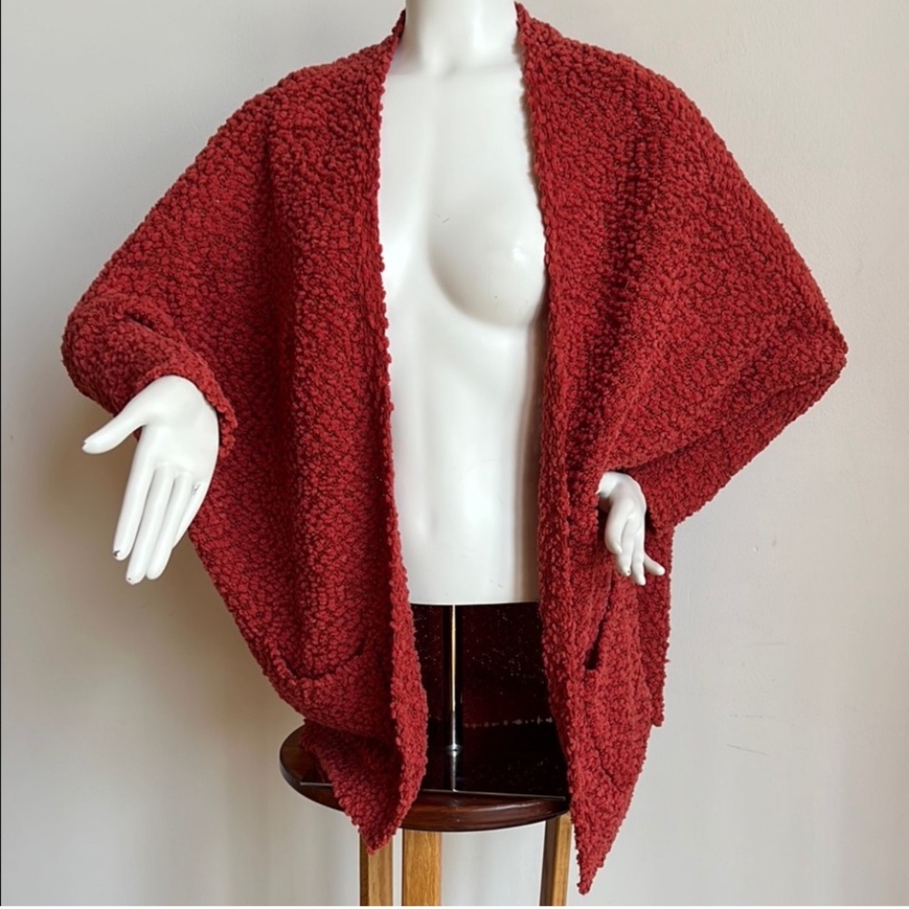 Umgee Textured Red Women's sweater